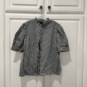 We What Wear gingham top